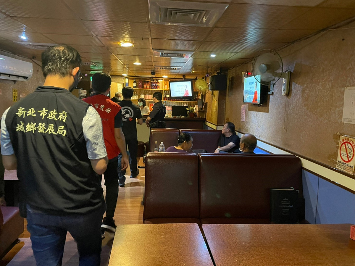 現場稽查。 圖：新北市城鄉局提供
