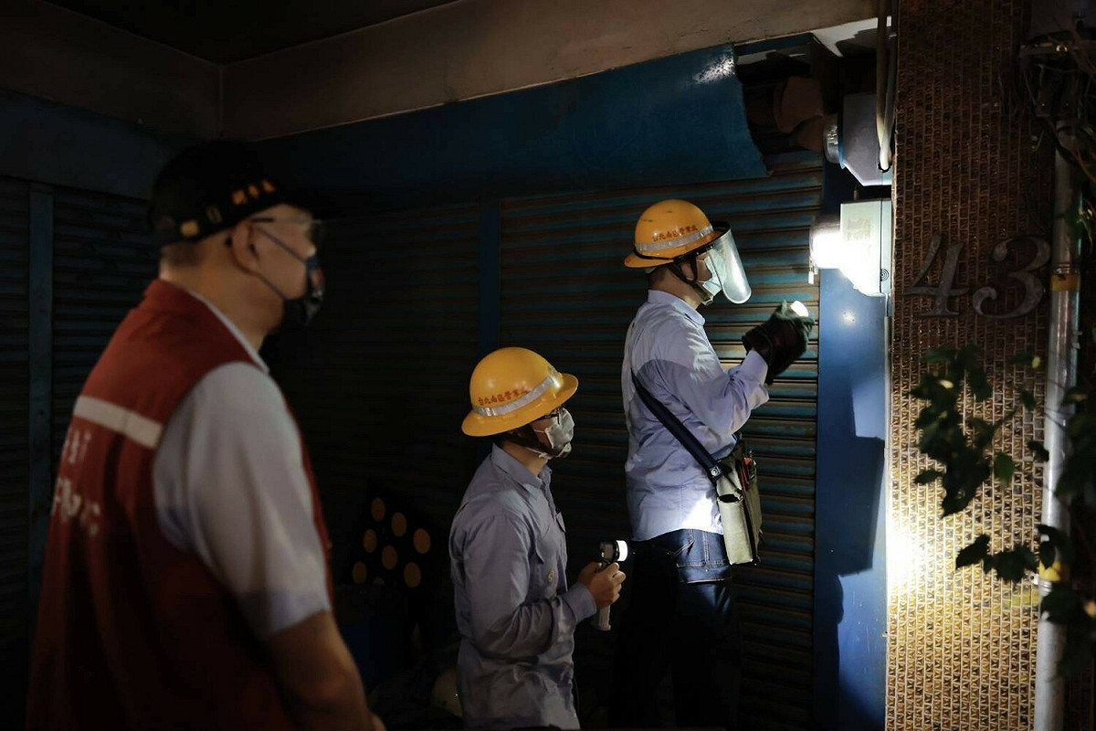 斷電執行不手軟。 圖：新北市城鄉局提供