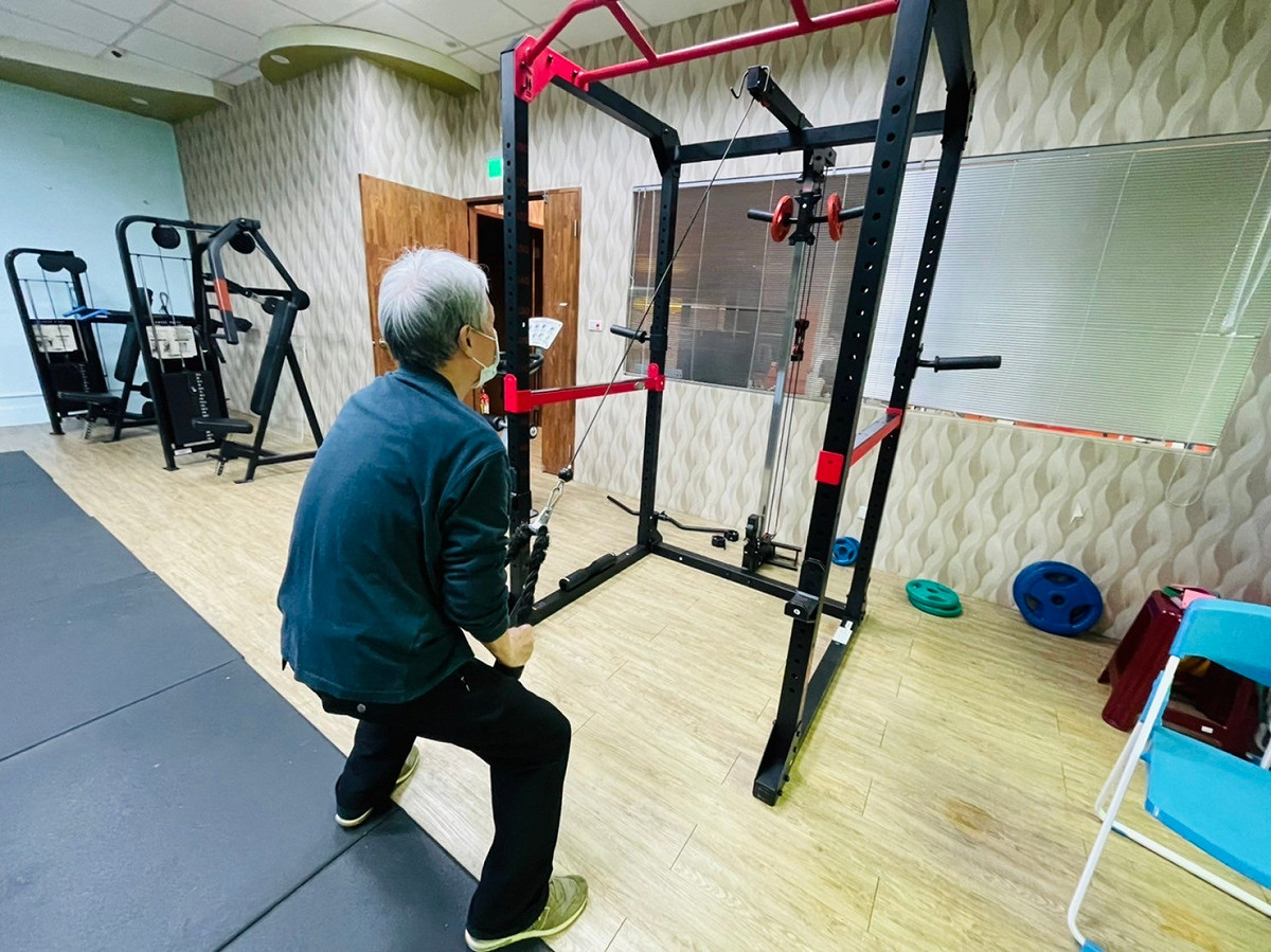 「銀髮健身俱樂部」助長者打造人生第二春。 圖：新北市體育處/提供