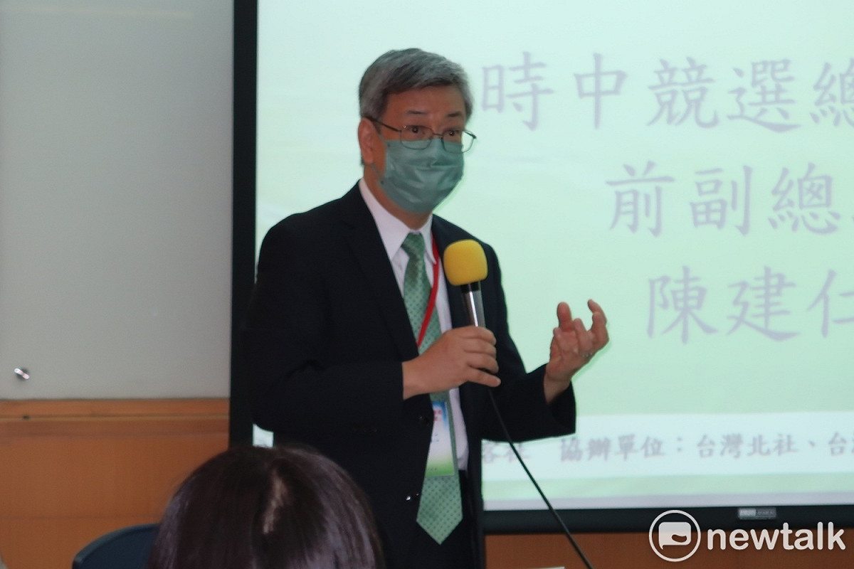 前副總統陳建仁 圖：林朝億/攝