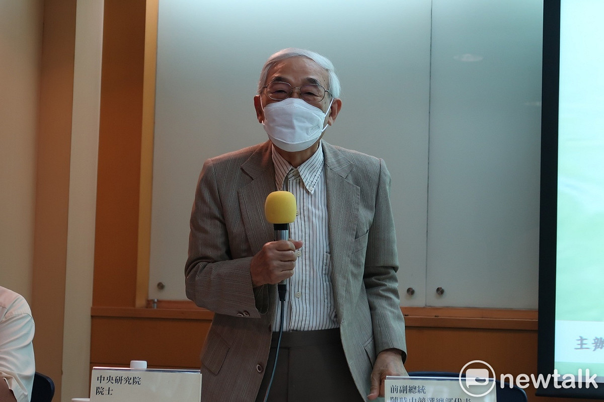 中央研究院院士林明璋 圖：林朝億/攝