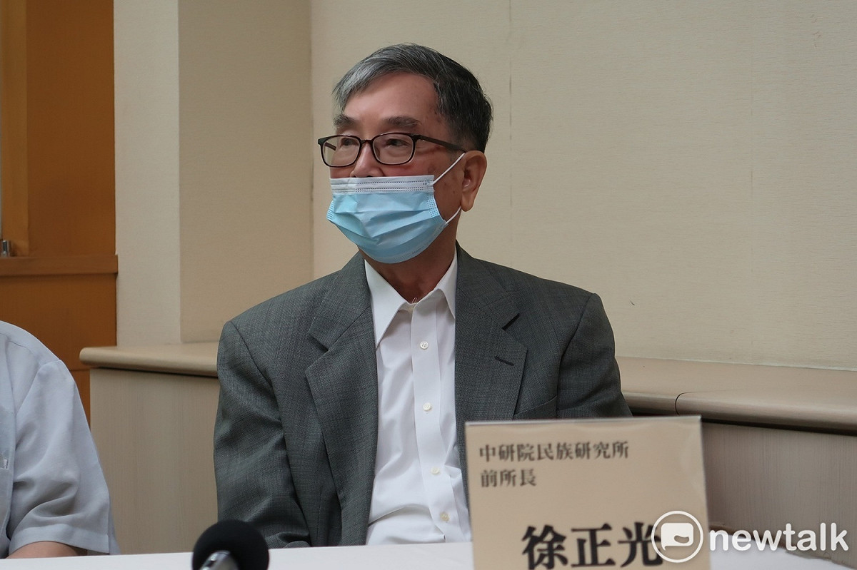 中研院民族研究所前所長徐正光 圖：林朝億/攝