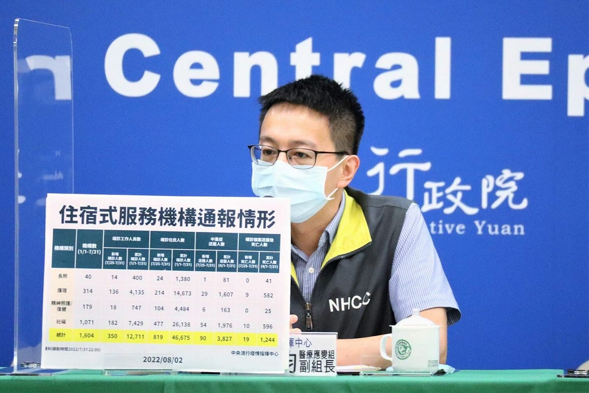 醫療應變組副組長羅一鈞 圖：中央流行疫情指揮中心/提供
