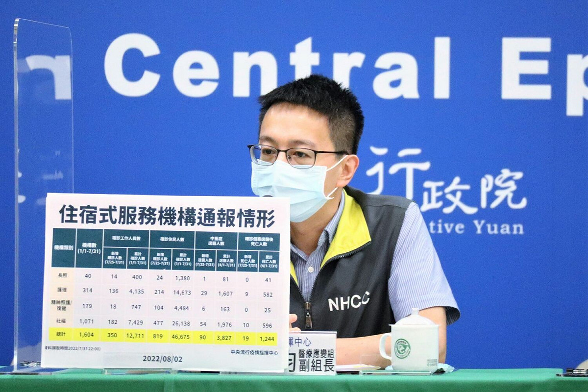 醫療應變組副組長羅一鈞 圖：中央流行疫情指揮中心/提供
