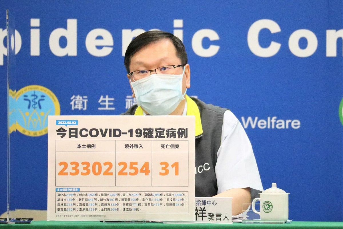 指揮中心發言人莊人祥 圖：中央流行疫情指揮中心/提供