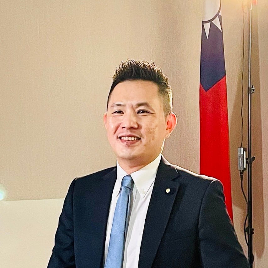 國民黨立委陳以信日前接受英國《英國廣播公司新聞》（BBC News）專訪。 圖：陳以信辦公室/提供