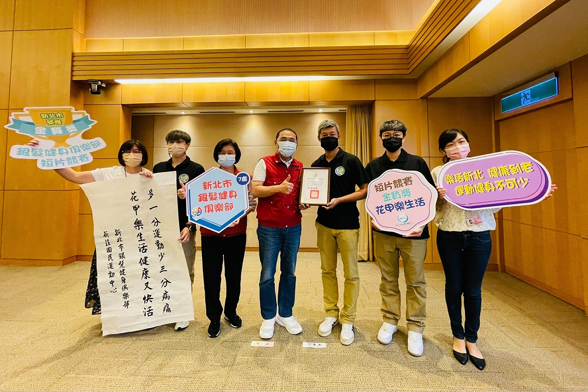 新莊國民運動中心銀髮健身俱樂部。 圖：新北市衛生局提供