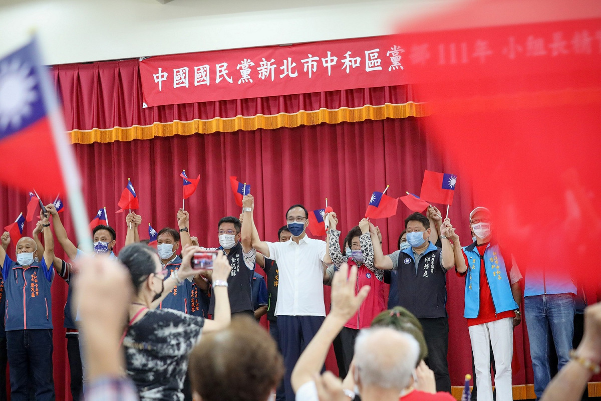 國民黨主席朱立倫。 圖：國民黨文傳會/提供