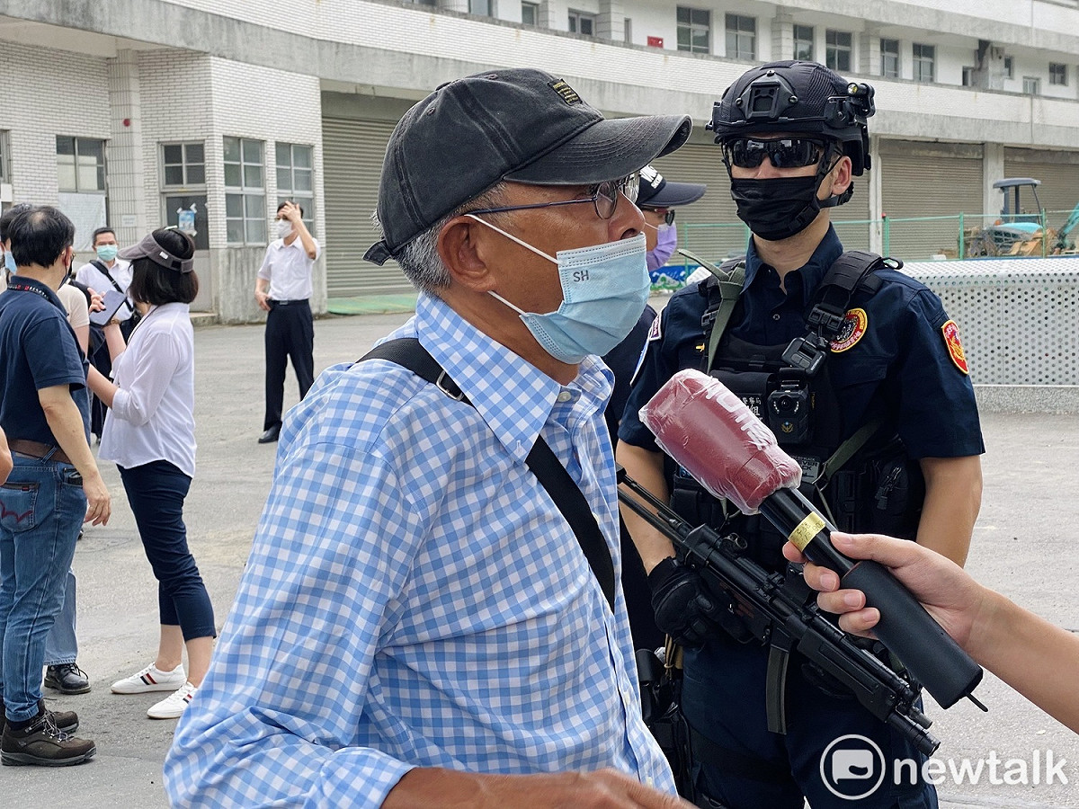 銅鑼灣書店老闆林榮基。 圖：周煊惠 / 攝