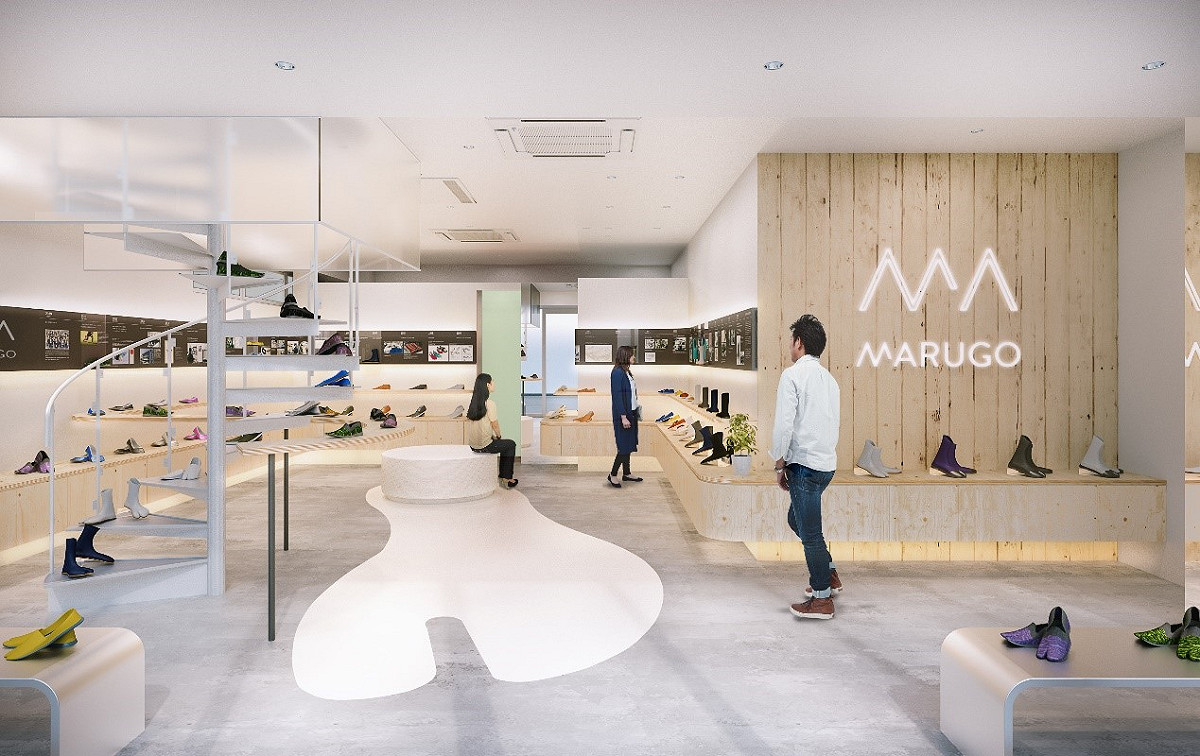 「MARUGO TOKYO」地下足袋專賣店。