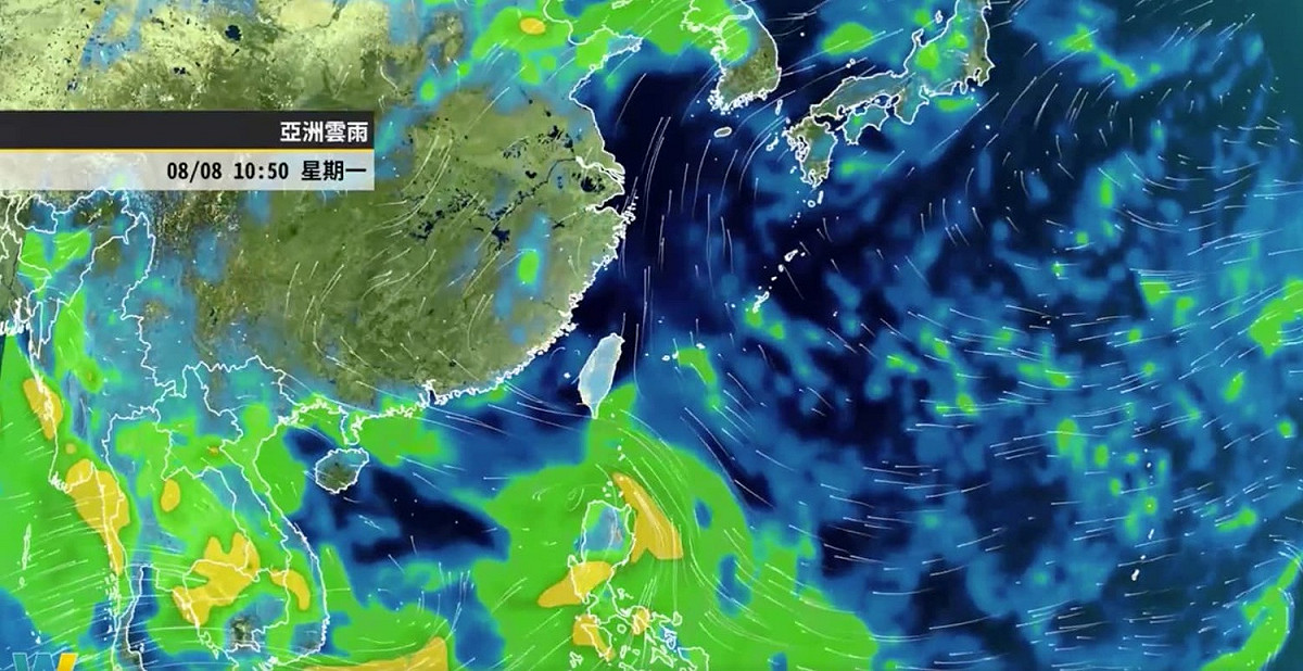 大氣仍有不穩定條件存在。 圖：翻攝自天氣風險公司臉書