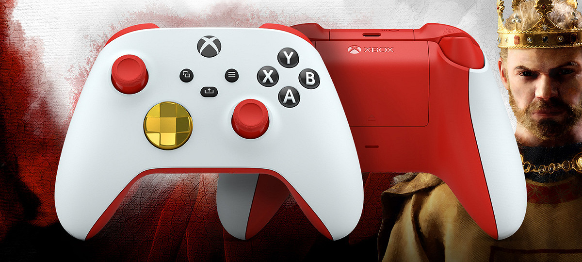 Xbox Design Lab 上也可選購受《十字軍之王 3》啟發的控制器 圖：台灣微軟/提供