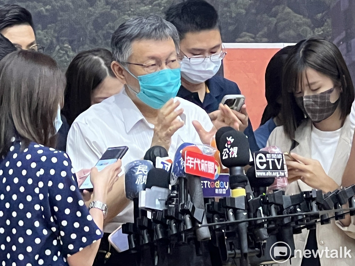 台北市長柯文哲。 圖：周煊惠 / 攝（資料照片）