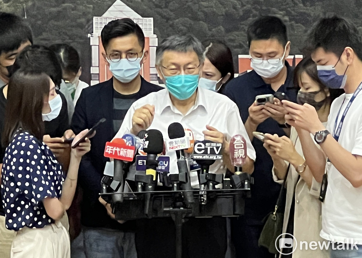 台北市長柯文哲。 圖：周煊惠 / 攝