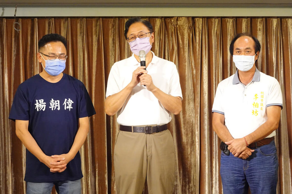 張善政去年5月參加論壇的發言遭指為親中言論，他反批民進黨每到選舉就抹紅對手，代表心中著急。 圖：張善政競辦提供
