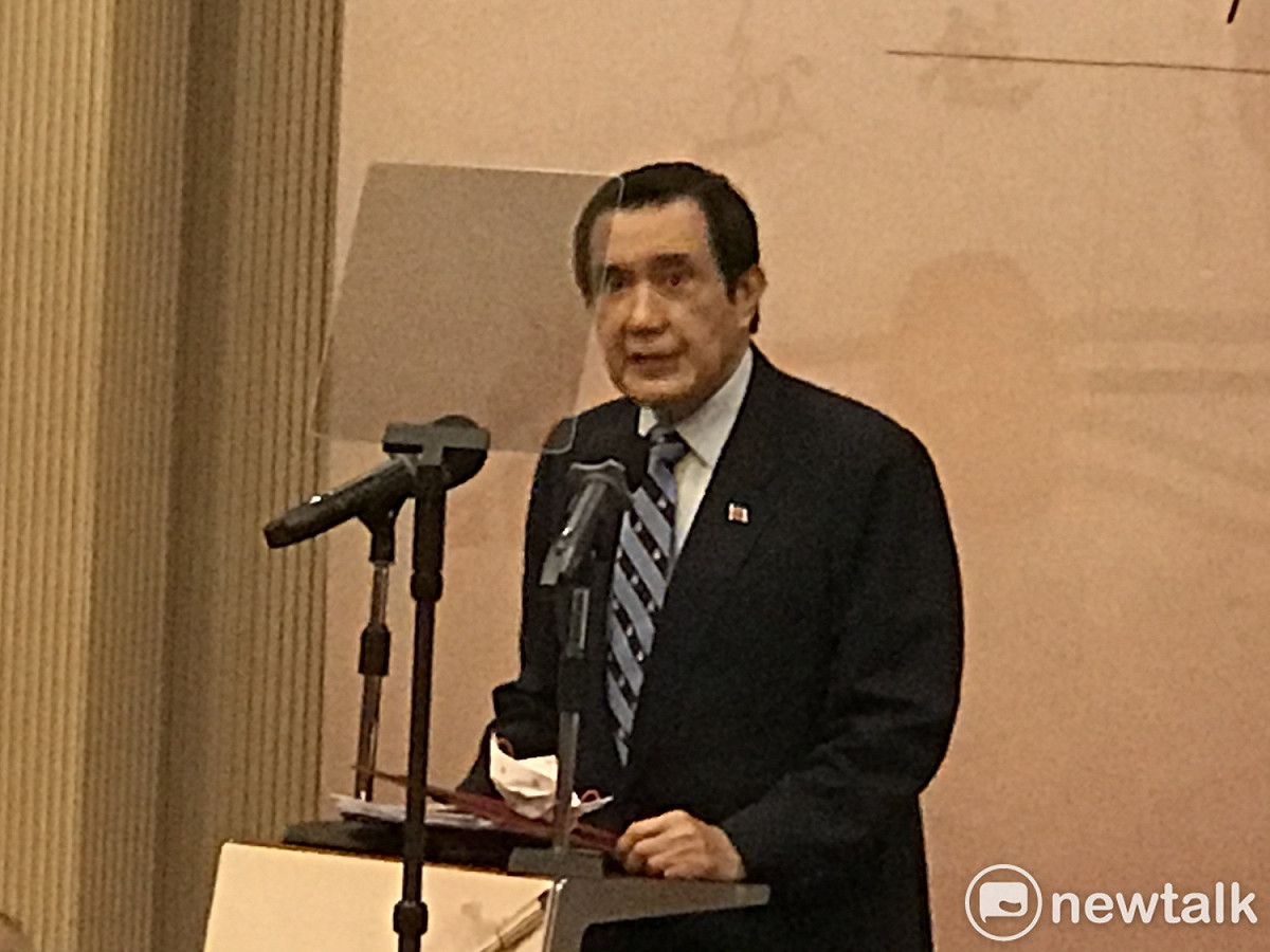 前總統馬英九出席「中日和約生效70週年研討會」。 圖：黃建豪/攝