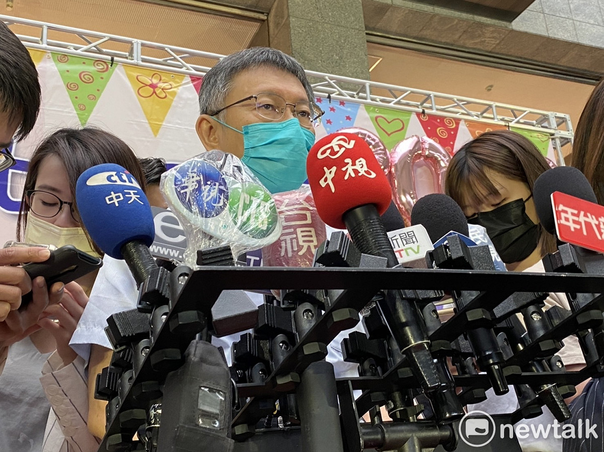 台北市長柯文哲。 圖：周煊惠 / 攝 ( 資料照 )