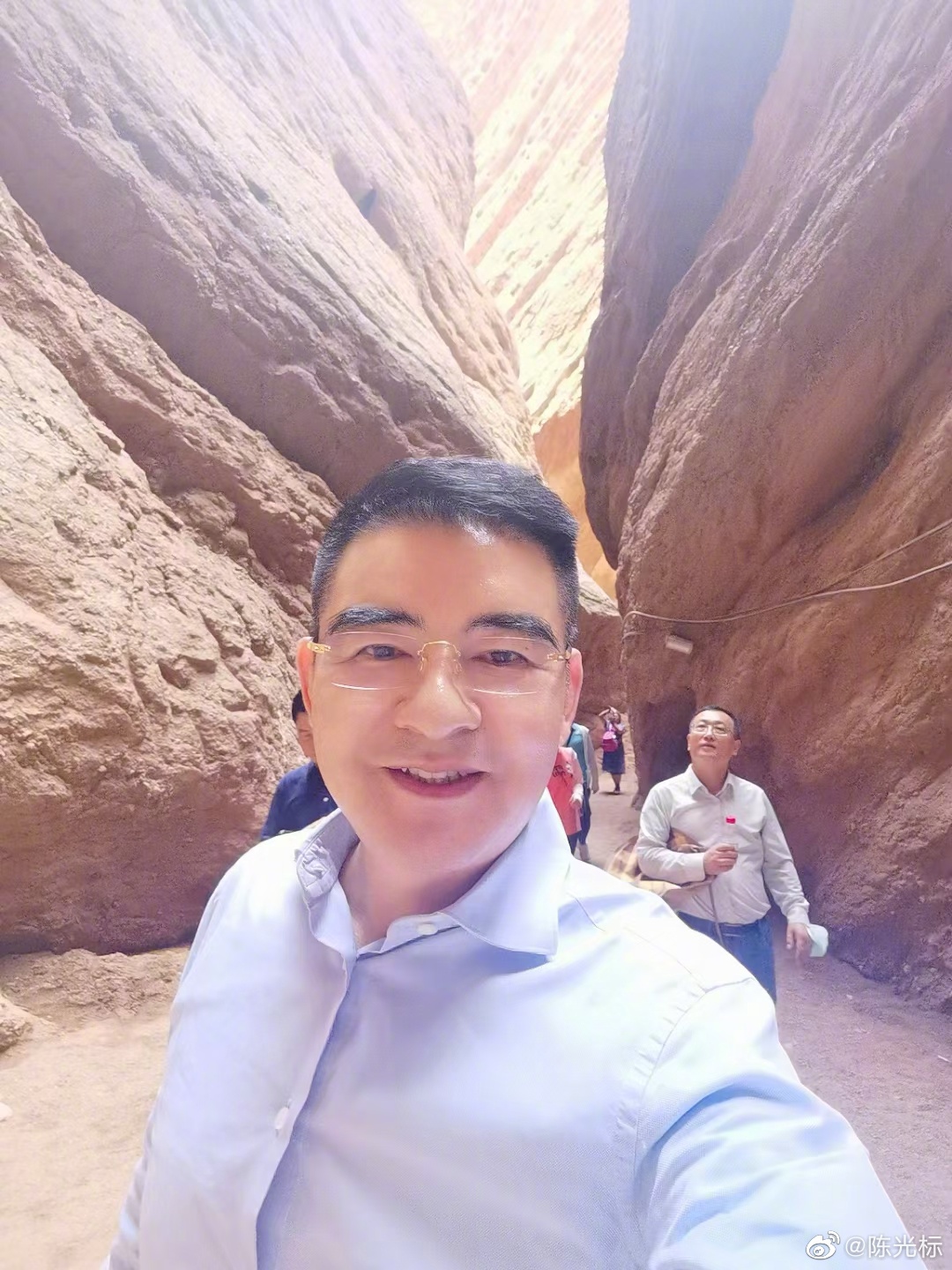 號稱中國首善的陳光標。