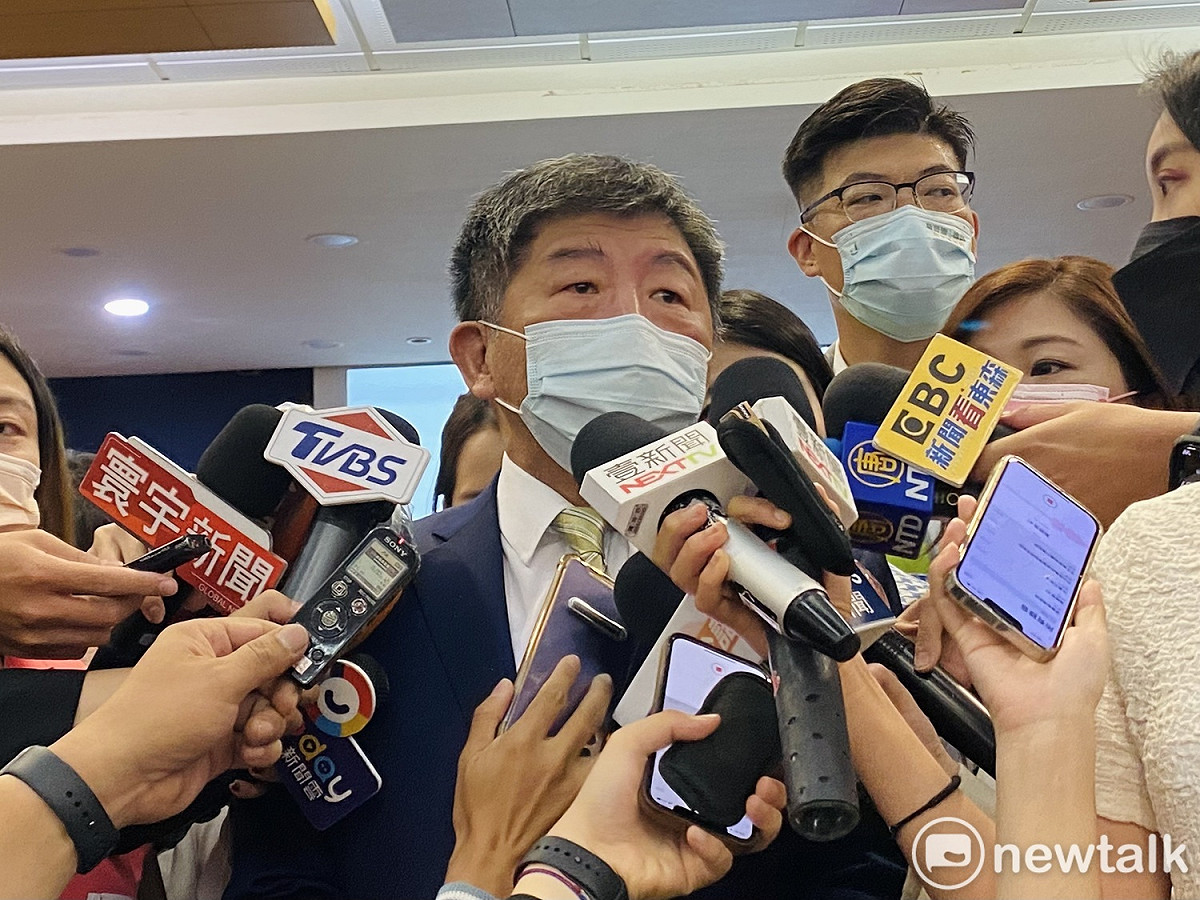 民進黨台北市長參選人陳時中。 圖：周煊惠 / 攝（資料照）