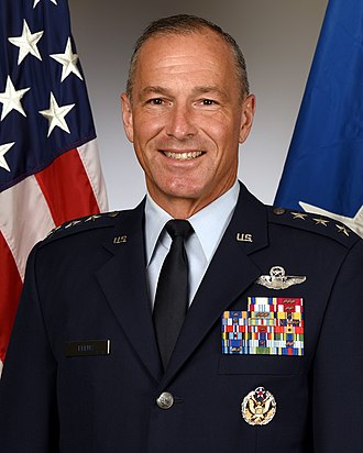 駐韓美軍( U S F K )副司令、美國空軍中將普留斯（Scott L. Pleus）。 圖:翻攝自維基百科