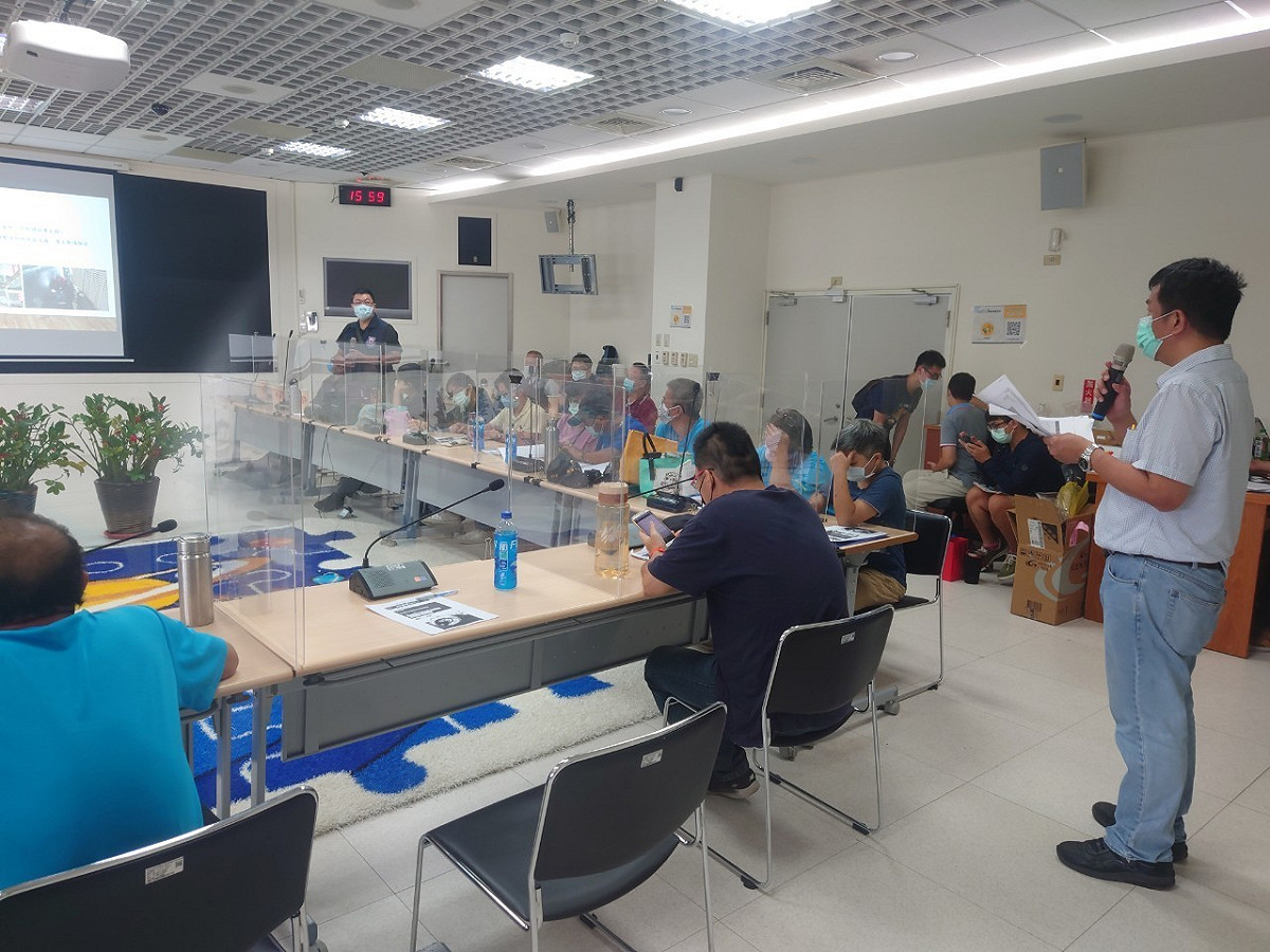 教育訓練之陳情案件情況態樣進行案例討論及經驗分享，詳述應對及處理方式。 圖：新北市動保處提供
