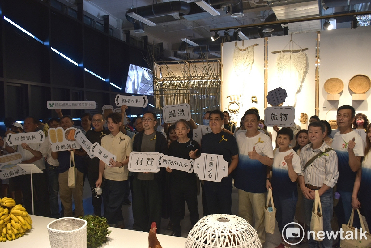 臺灣文博會工藝主題館「旅物SHOP」開展。 圖：孫家銘 / 攝