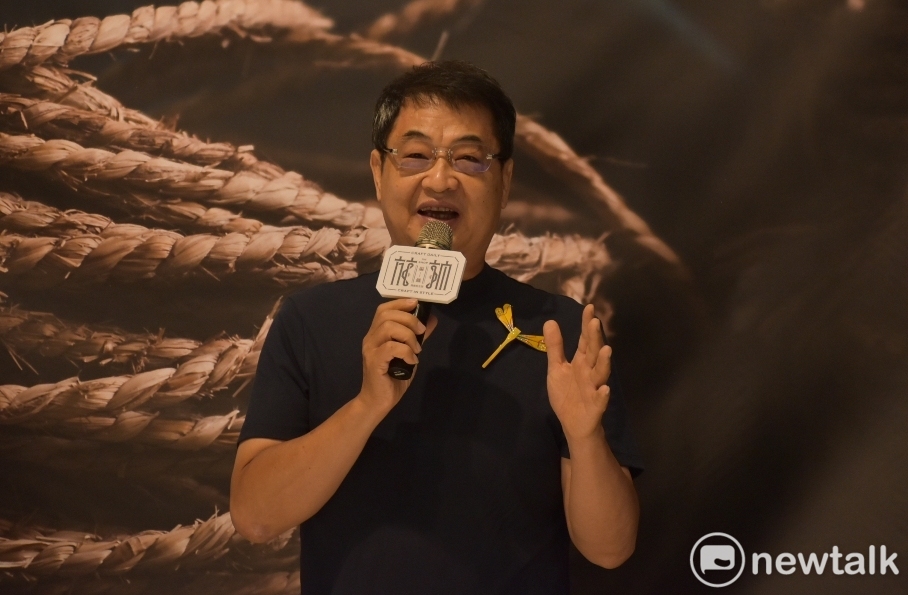 臺灣工藝聯盟總會總會長陳啓村。 圖：孫家銘/攝