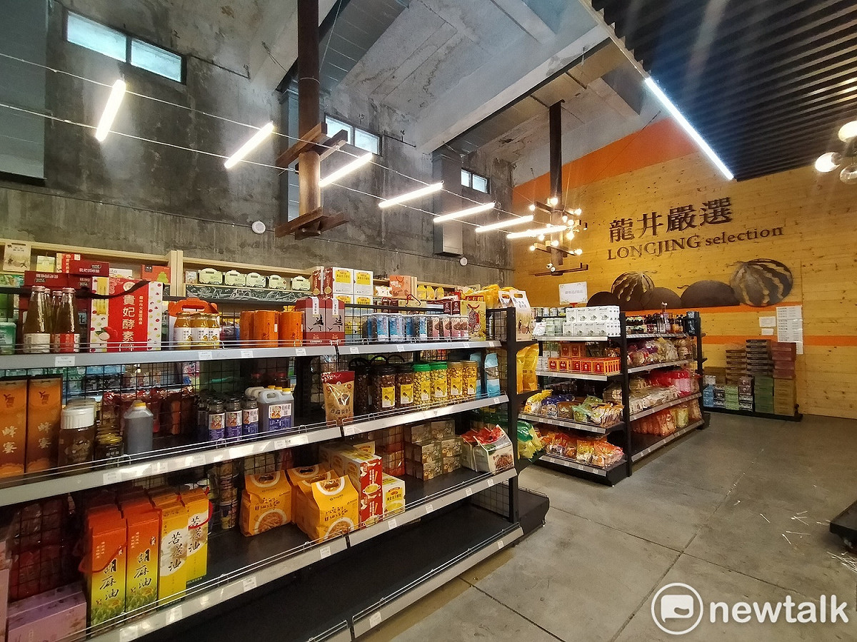龍井區農會的識食好農館。 唐復年/攝