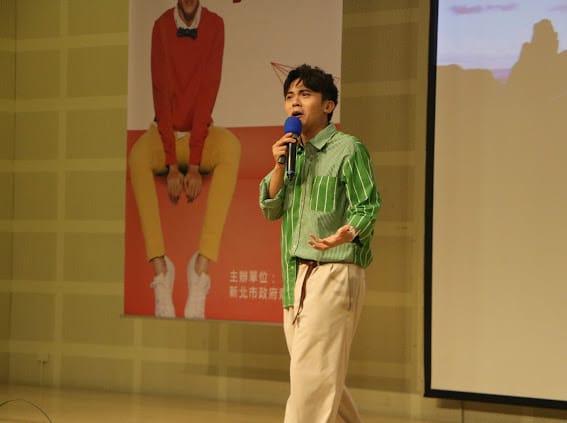 黃豪平珍惜「意外」對自己帶來的成長。 圖：新北市青年局提供