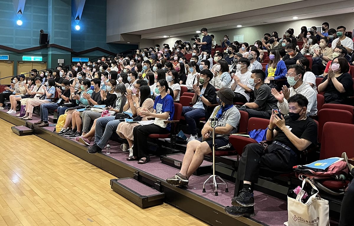 豪平C位學獲得滿堂掌聲。 圖：新北市青年局提供