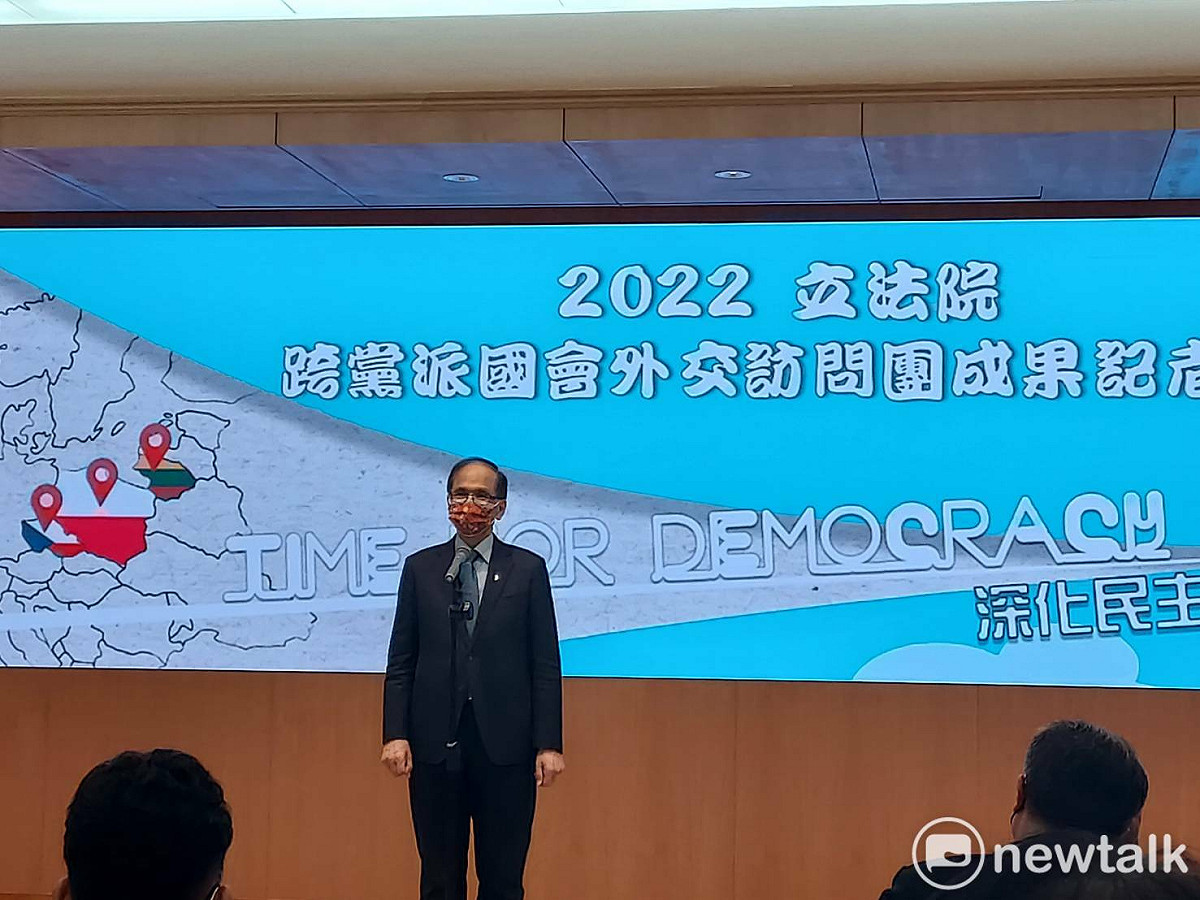立法院長游錫堃。 圖:陳佩君/攝