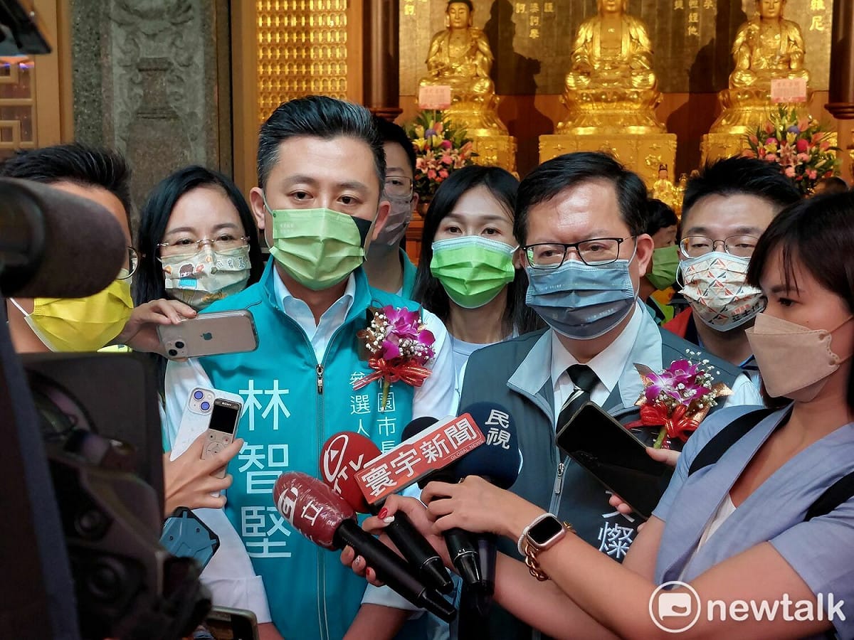 林智堅呼籲藍營不要用造謠抹黑方式，以政治霸凌專業。 圖：林昀真/攝