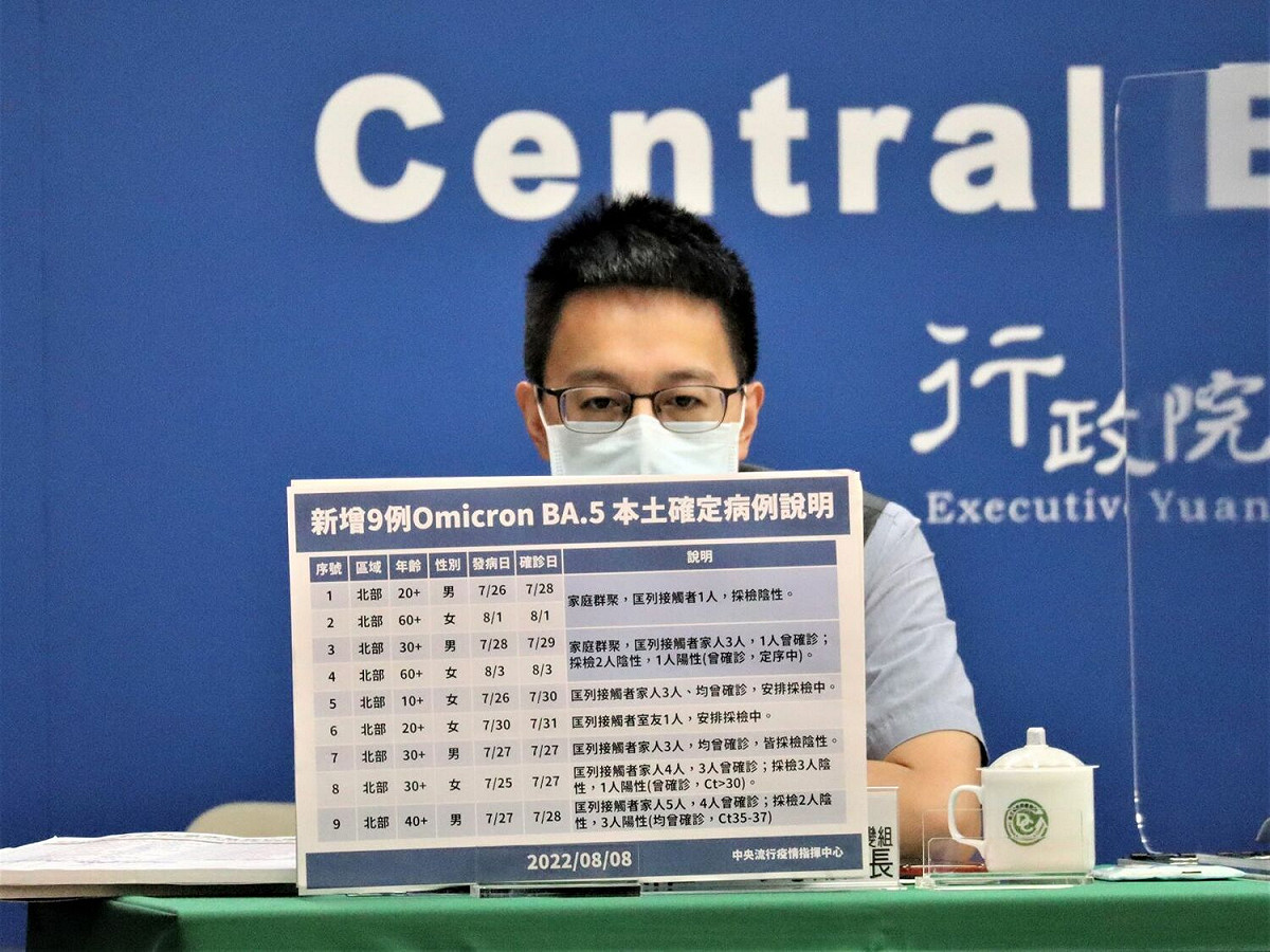 醫療應變組副組長羅一鈞 圖：中央流行疫情指揮中心/提供