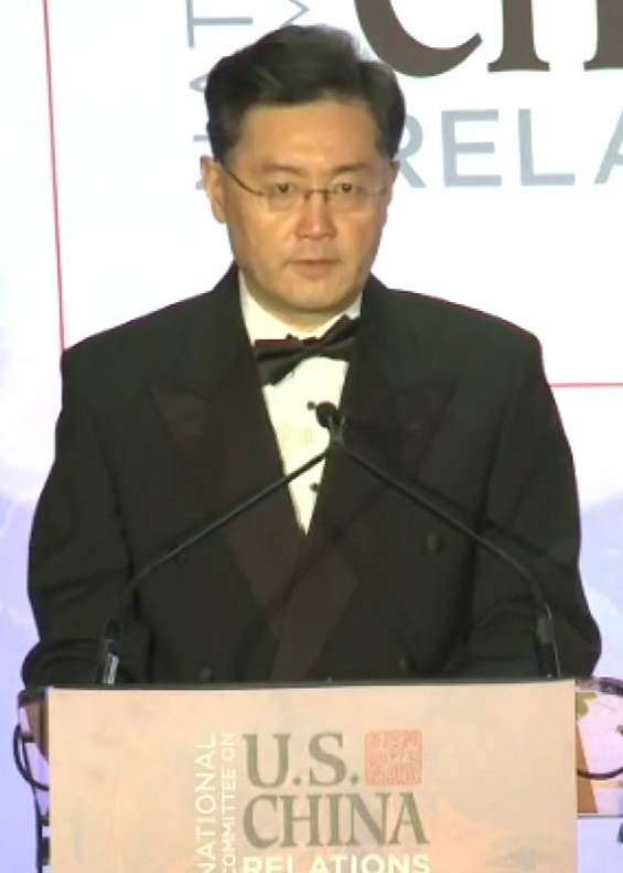 中國駐美大使秦剛 圖 : 翻攝自維基百科