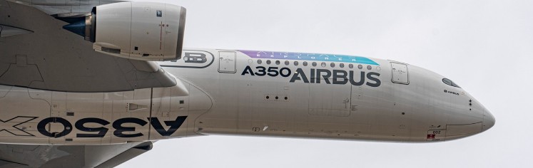 俄羅斯A350飛機 圖:翻攝自俄羅斯航空官網