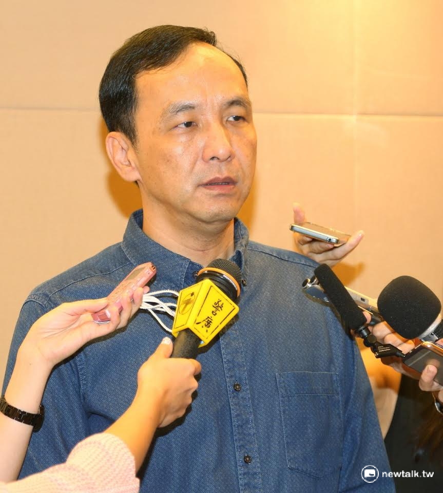 新北市長朱立倫強調，民眾對核災區的食品輸台存有疑慮，「這是超越黨派的問題！」 圖：新頭殼資料照片