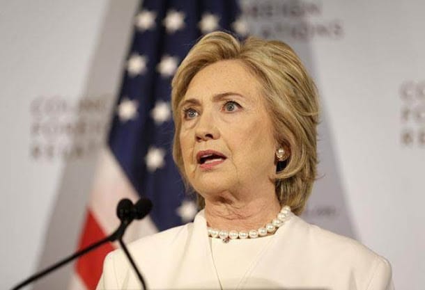 美國前民主黨總統候選人希拉蕊（Hillary Clinton） 圖：達志影像／美聯社（資料照）