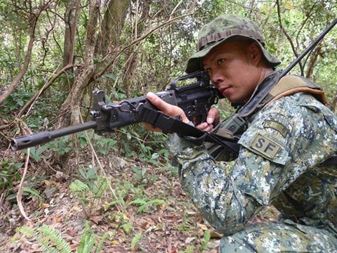 中國對台威脅與日俱增，我國義務役役期研擬從現行「四個月」延長為「一年」。 圖：翻攝自中華民國陸軍司令部臉書