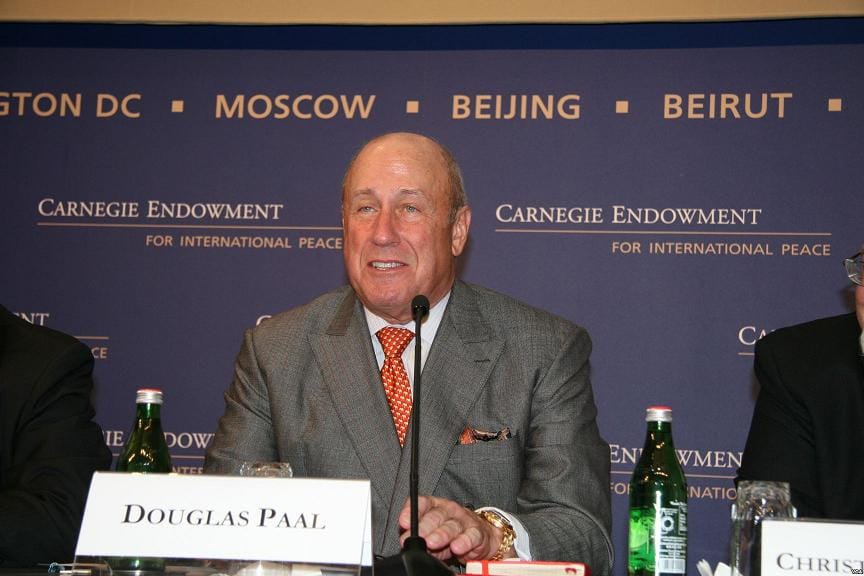 前AIT主席、現任美國卡內基國際和平基金會副總裁包道格（Douglas Paal）。 圖：翻攝維基百科