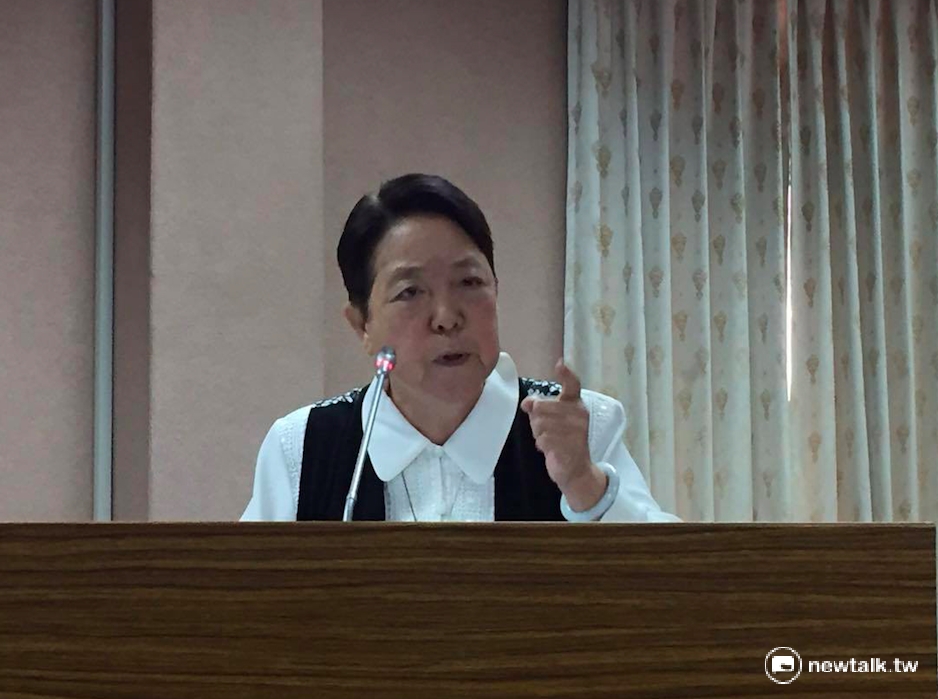 前立法委員、兩岸仲裁人律師謝啟大反對同婚，她認為，「不能為了保障少數人的權益，破壞整體結構體系」。 圖：鄭佑漢/攝
