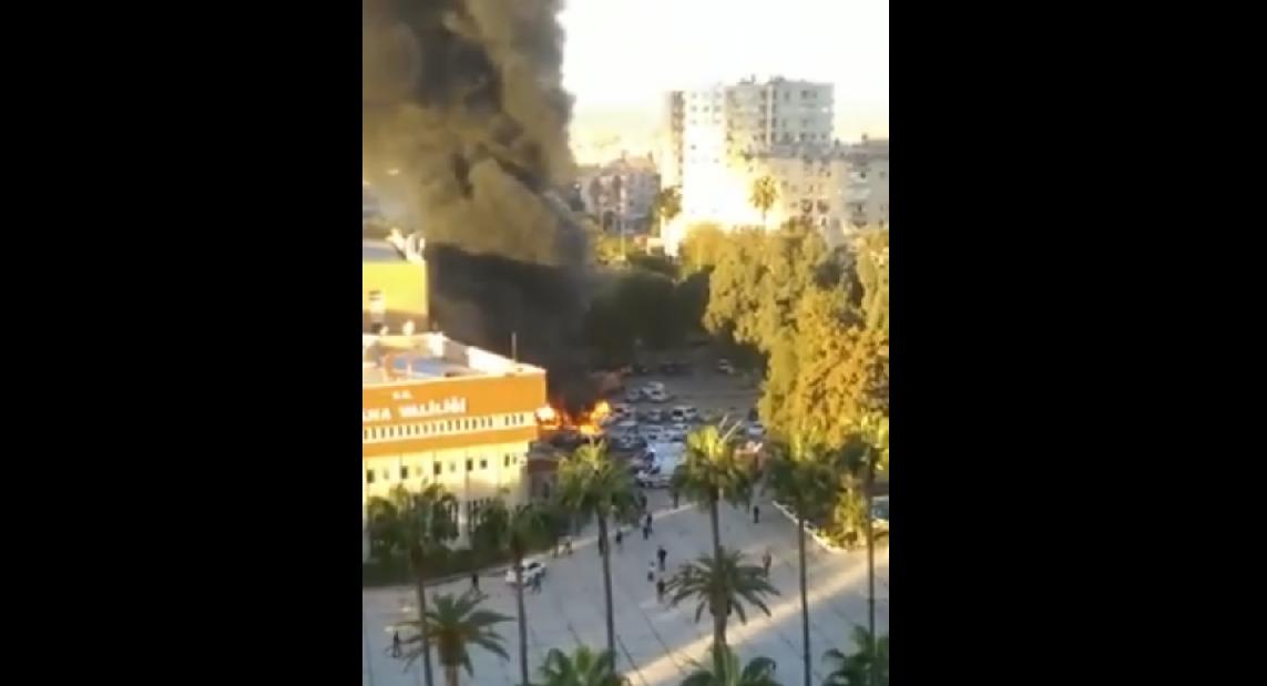 土耳其南方城市阿達納(Adana)於當地時間24日上午發生汽車爆炸案，釀成2死16傷。 圖:翻攝YouTube