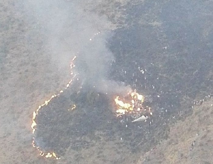巴基斯坦國際航空公司（PIA）1架搭載47人的國內線客機，7日飛往首都伊斯蘭馬巴德時失聯墜毀。 圖：翻攝網路