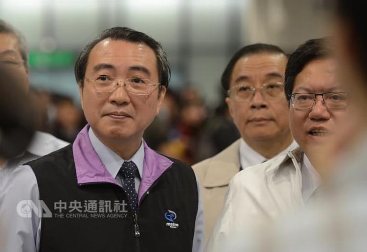 桃捷公司董事長劉坤億8日晚間表示，到目前為止，以機場連外捷運來說，機捷應該是全世界最便宜的。 圖：中央社