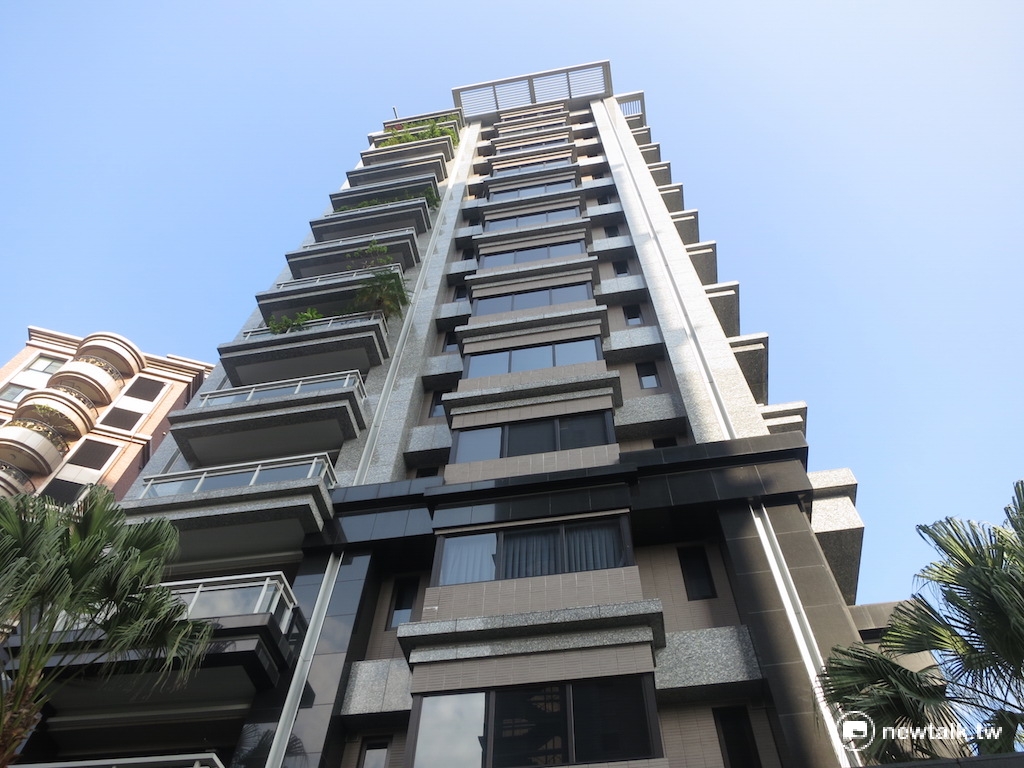復興航空董事長林明昇位於內湖的住處。 圖：呂佳峻/攝