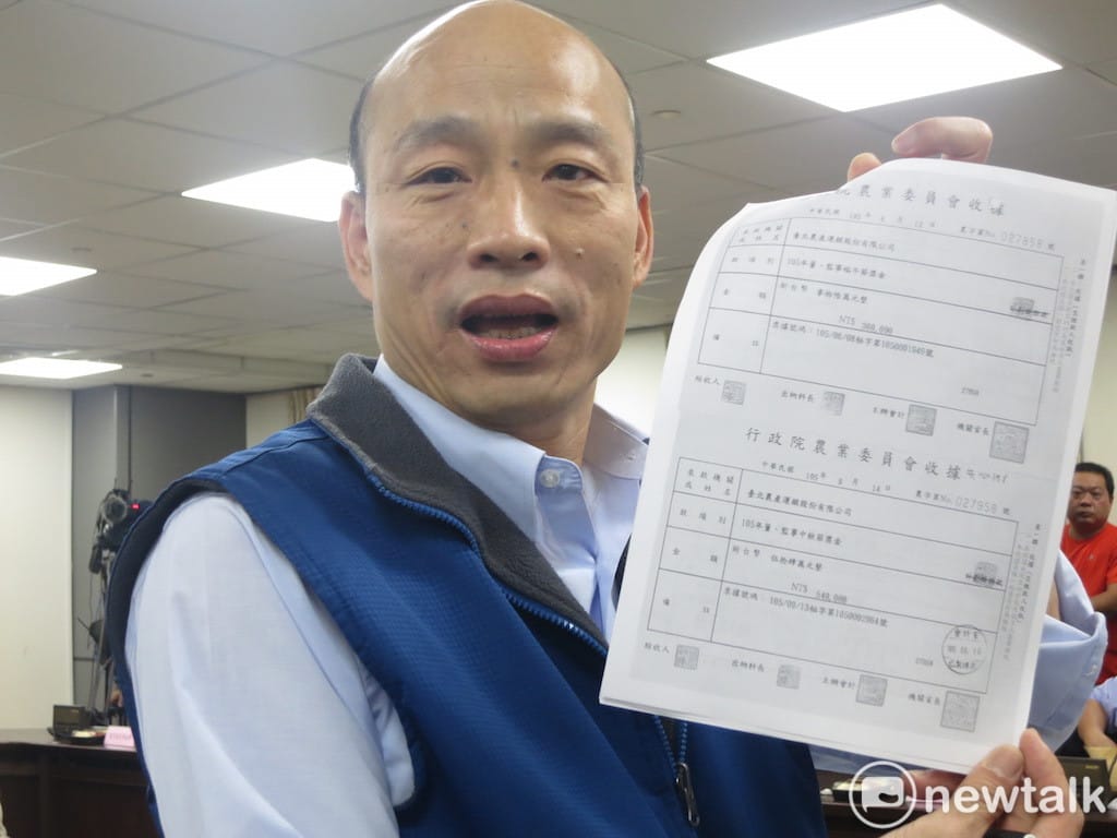 國民黨高雄市長候選人韓國瑜。 圖：新頭殼資料照片