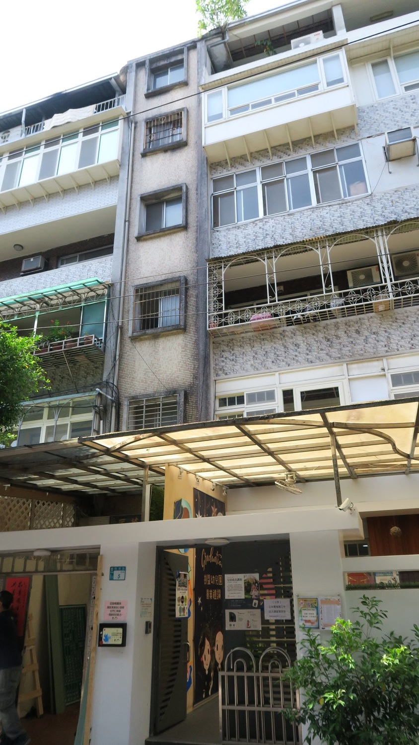 增設電梯位置。 圖：新北市都更處提供