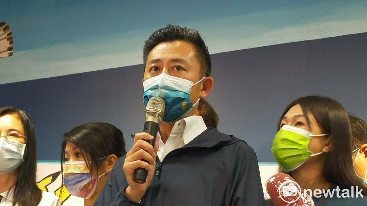 林智堅表示，學位不會影響他想要服務桃園市民的初衷。 圖：林昀真/攝