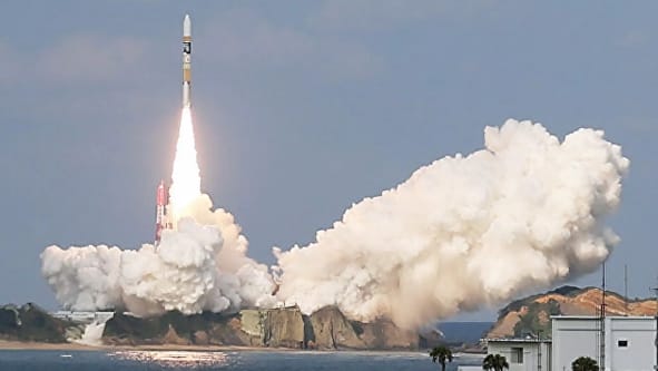 日本宇宙航空研究開發機構（JAXA）成功於7 月 24 日發射一枚小型火箭，為日本高超音速武器研發奠下基礎。 圖 : 翻攝自JAXA官網（資料照）