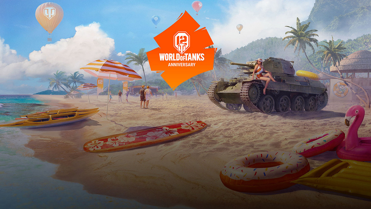 戰遊網（Wargaming.net）旗下《戰車世界》於今年8月歡慶12週年 圖：戰遊網/提供