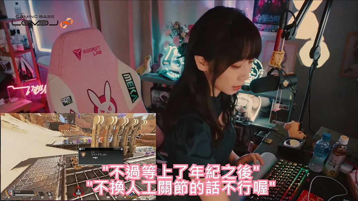 醫生建議她之後必須去裝人工關節，否則年紀越大會越嚴重。